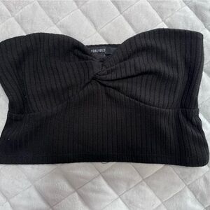 Forever 21 Cropped Tube Top